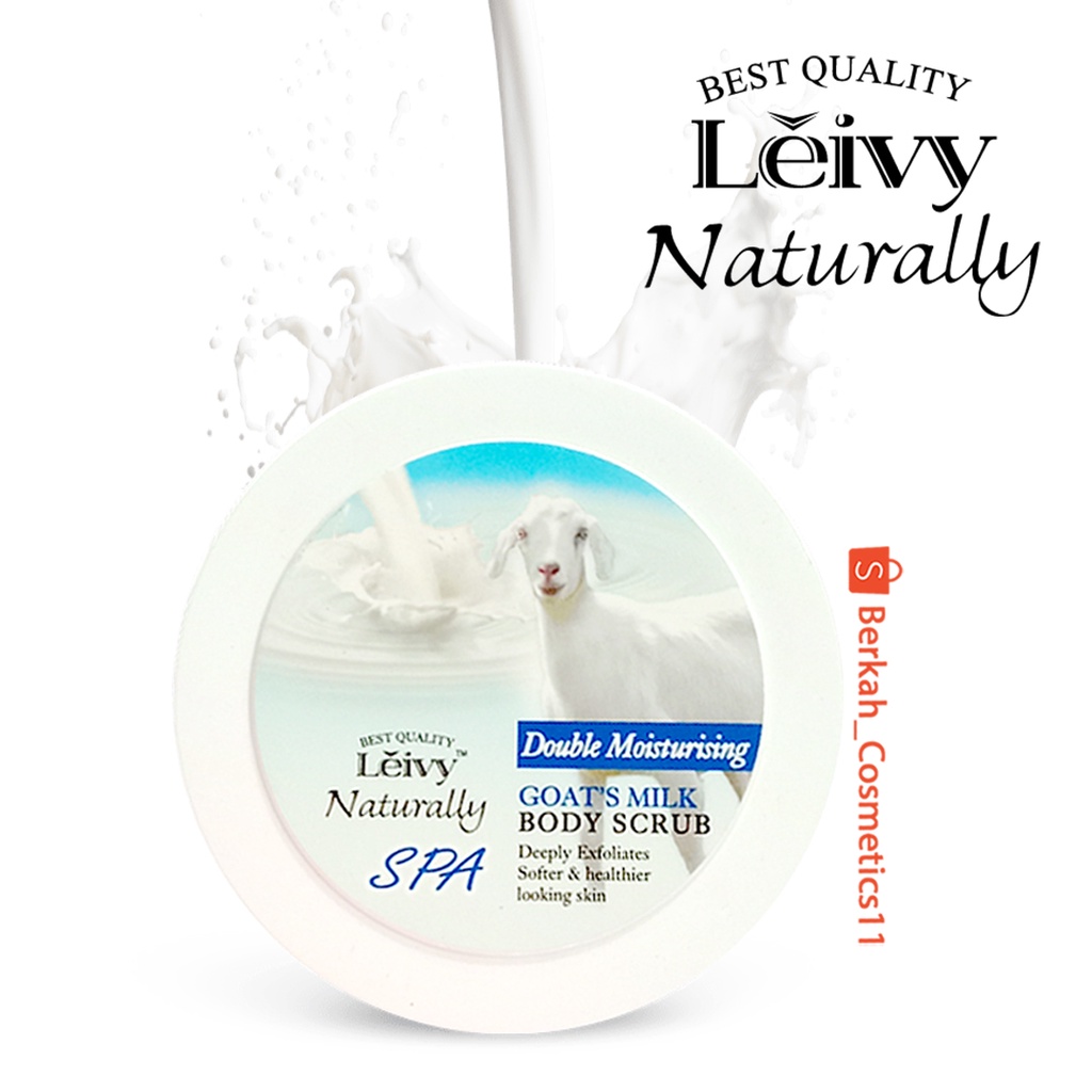 Leivy Body Scrub Goat Milk 250gr