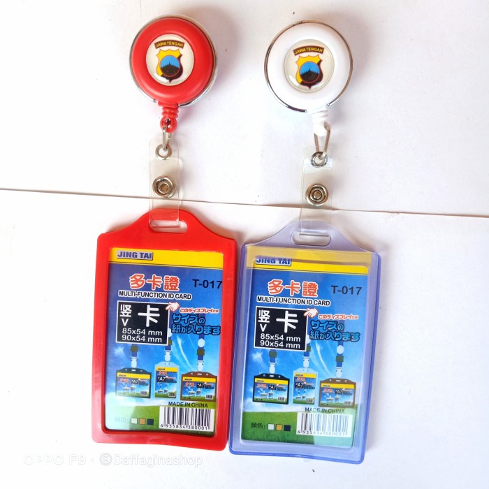

Kusus Hari Ini Name Tag Id Card Holder Logo Polda Jawa Tengah Paket Murah Hot Sale