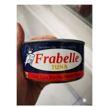 

FRABELLE TUNA PEDAS MANIS 180gr