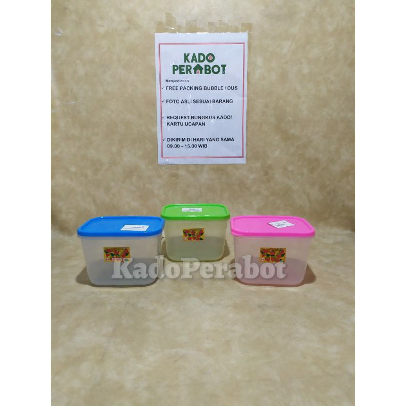 toples polypack 800- toples segi warna- tempat simpan pernak pernik