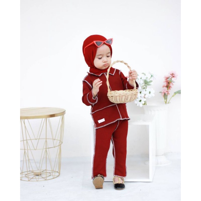 Afsheenastore One Set Anak Perempuan Bolbal By Cetta