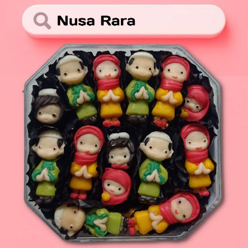 

Bestseller Grosir Cokelat Karakter nussa rara sajian parcel hampers idul fitri