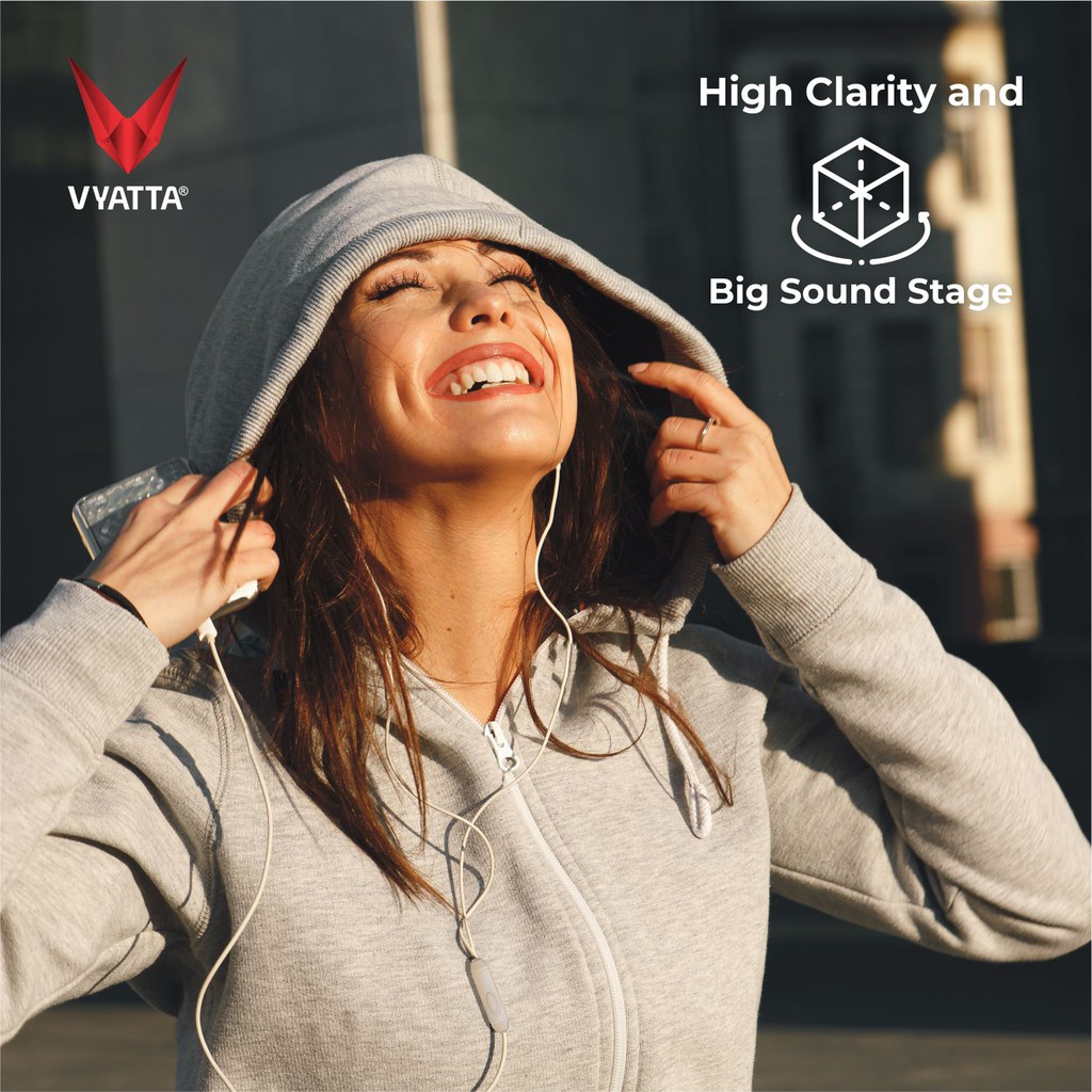 VYATTA BOOM V Earphone / Headset / Handsfree - Ultra Bass-3