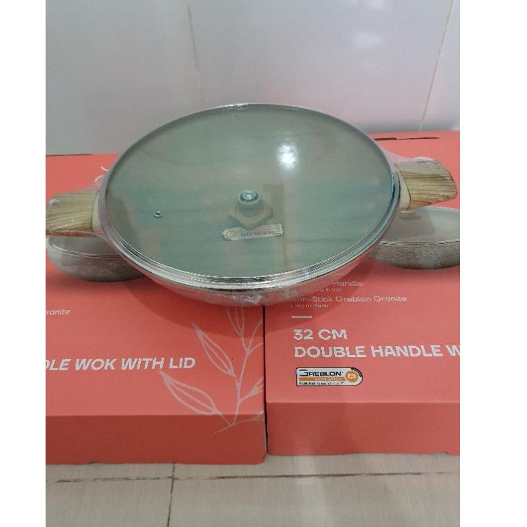 Stein Cookware Wok Pan 32 cm Peralatan Masak Panci Penggorengan Dapur Murah ORIGINAL STEIN