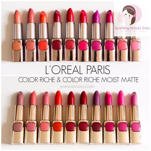 Sale!! L'Oreal Paris Color Riche Moist Matte Lipstick