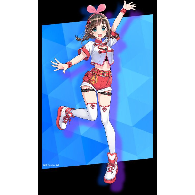 (Rental) Kizuna Ai Vtuber Chinese Cosplay Kostum Fullset
