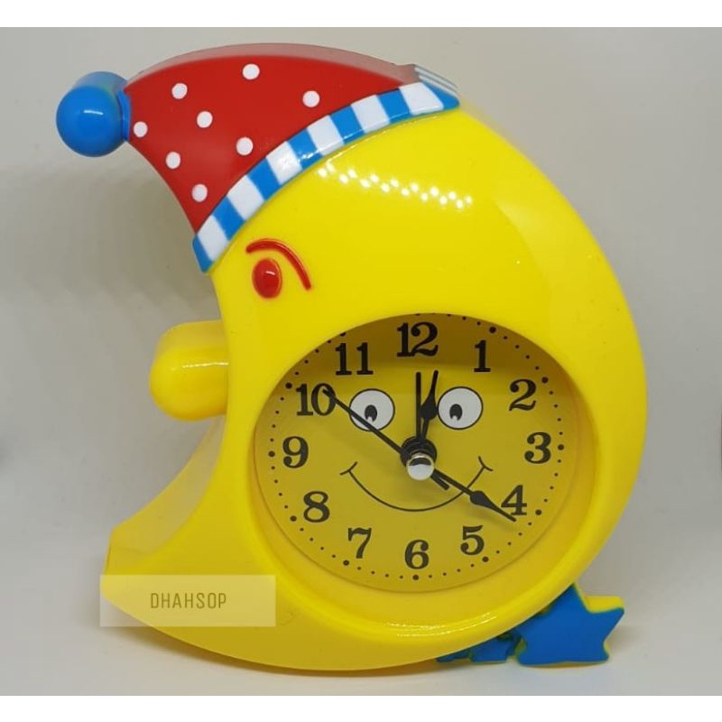Jam meja Weker Alarm Clock Karakter Bulan