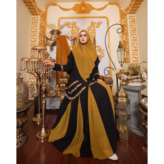 athayaa set khimar/gamis set khimar/gamis set khimar abu/gamis set khimar lime/gamis set khimar leba