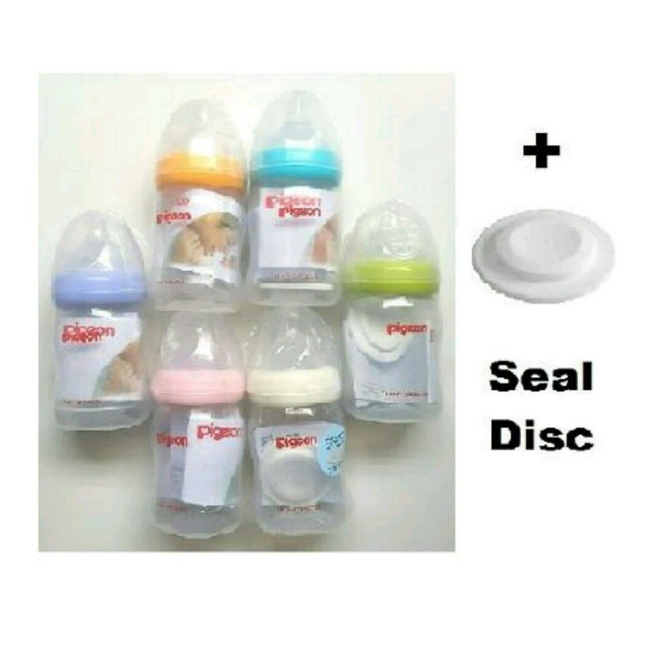 Pigeon WIDE NECK PP BOTTLE 160 ml SofTouch Peristaltic Plus Nipple SS - Botol PP WN Disney Mickey - Botol Susu Bayi 160ml