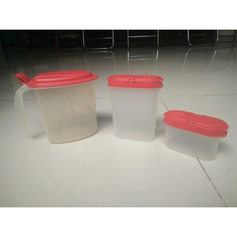 Wadah bumbu tupperware preloved