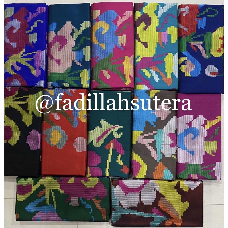 Kain Sarung Tenun Sutera LAGOSI khas “Bugis” Sengkang, Makassar