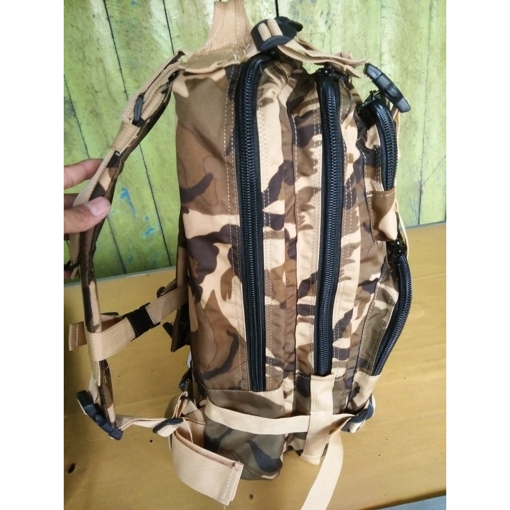 MT Tas Ransel Punggung Army 3P Loreng PBB Gurun