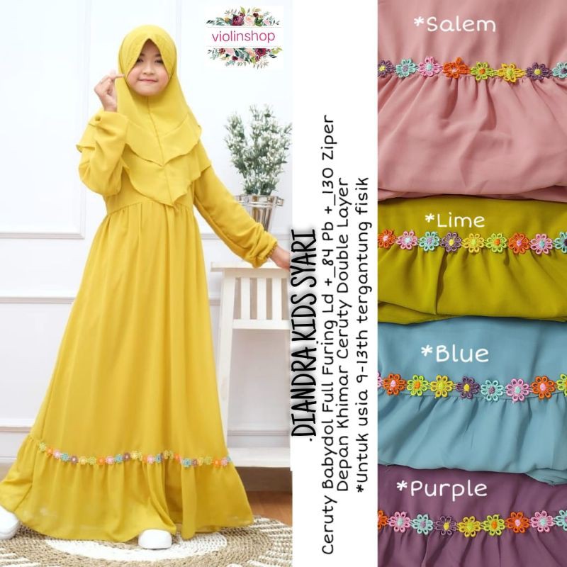 diandra kids syari