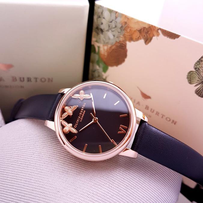 Jam Tangan Wanita Merk Olivia Burton 3D Bee original