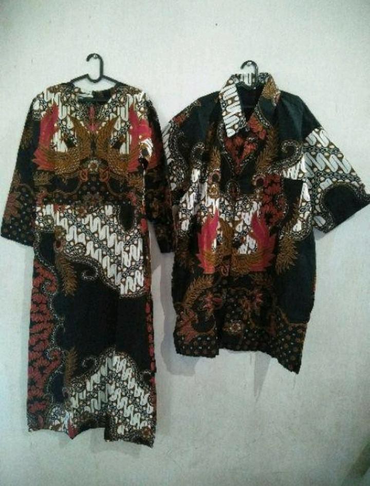Couple Copel Batik Set Keluarga Seragam Baju Keluarga Batik Ibu Anak Dan Ayah