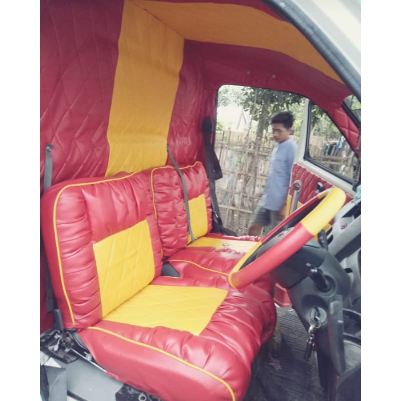 Cover Jok / Sarung Jok Mobil Grandmax Pick Up Model Sofa