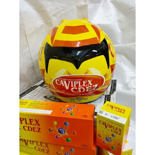 HELM CAVIPLEX CDEZ Standard SNI Paketan Helm Vitamin CDEZ Kesehatan Tubuh Helm Murah Kualitas Jempolan