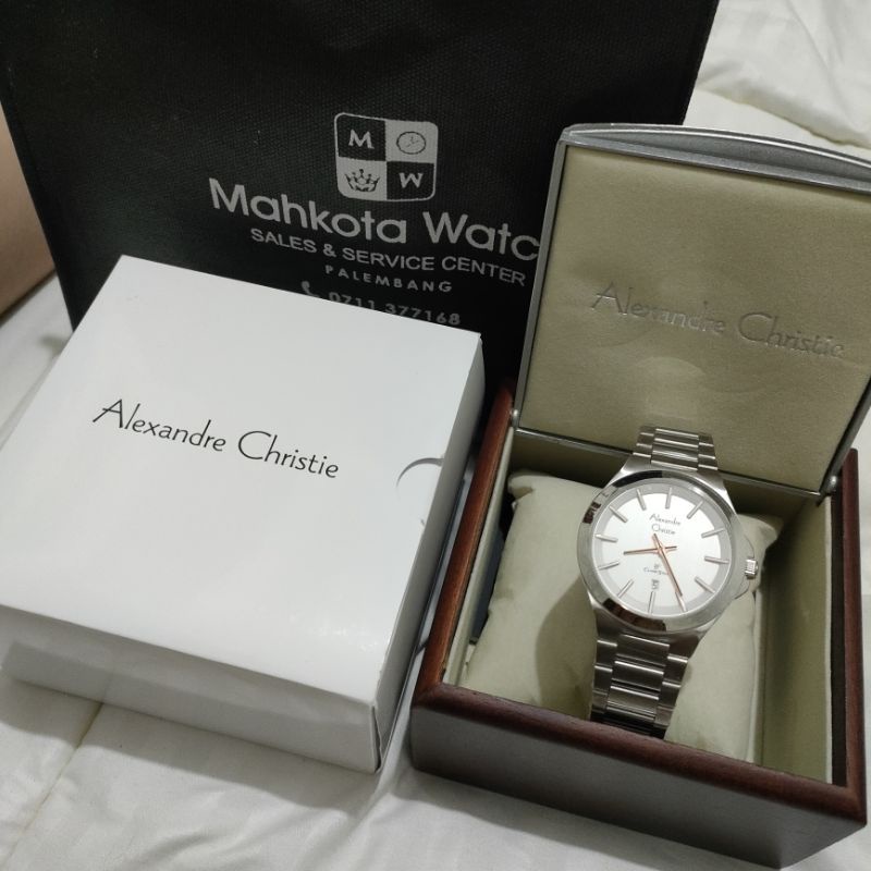jam Alexandre Christie pria classic steel