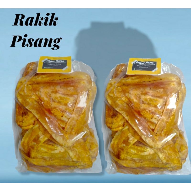 

Rakik Pisang Cemilan Khas Minang