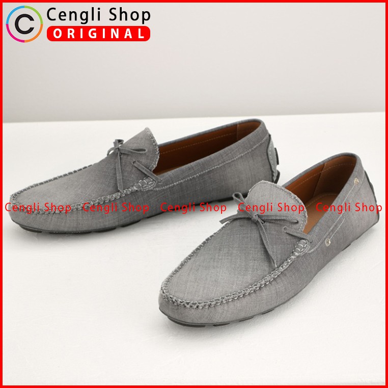 SEPATU PEDRO LOAFERS PRIA ORIGINAL TERBARU LOAFER PANSUS CASUAL FORMAL GREY ABU-ABU PEDPM165980220