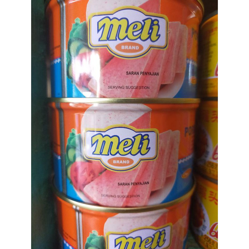 

MELI CANNED PORK 397 GRAM/MELI KALENG IMPORT SINGAPORE