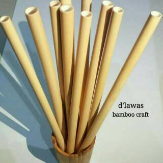  Sedotan  bambu  bamboo  straw murah Shopee Indonesia