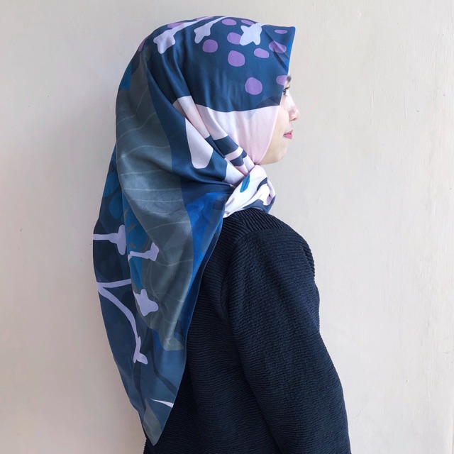 Voal Printed Scarf / Hijab Voal Motif