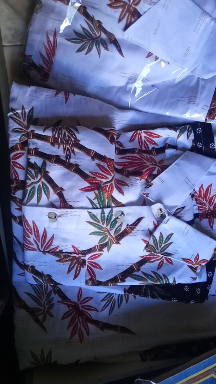 Batik Cuople Batik Keluarga - Batik Couple Keluarga Muslim Sogan Family Ayah Ibu Anak Batik Set Fami