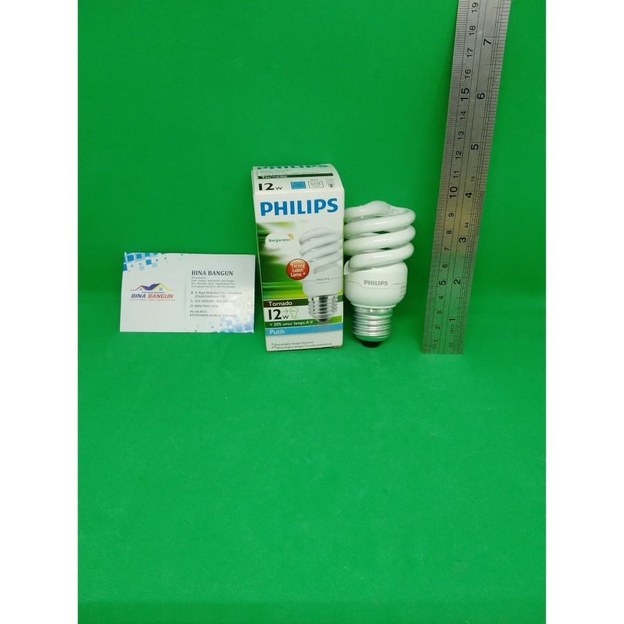 Lampu PHILIPS Tornado 12w Putih