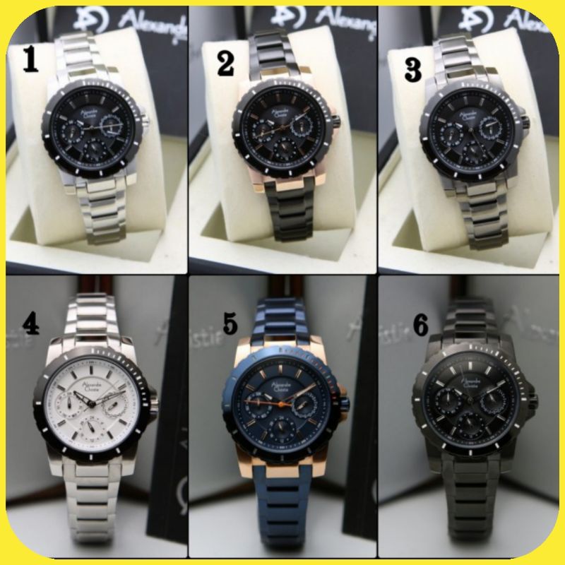 Jam Tangan Wanita Alexandre Christie 6141 AC6141 AC 6141 | Original