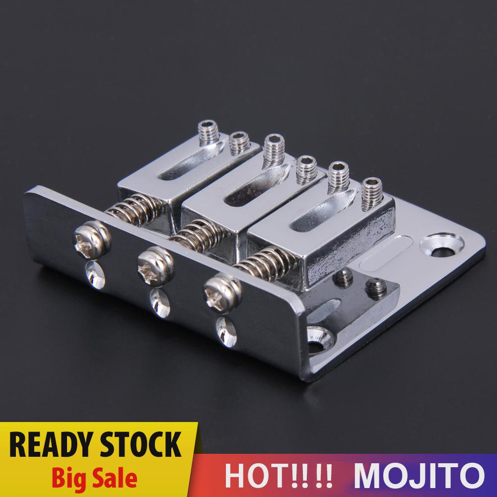 Tailpiece Adjustable 50mm Untuk Kotak Cerutu Gitar 3 Senar Hard-Tail