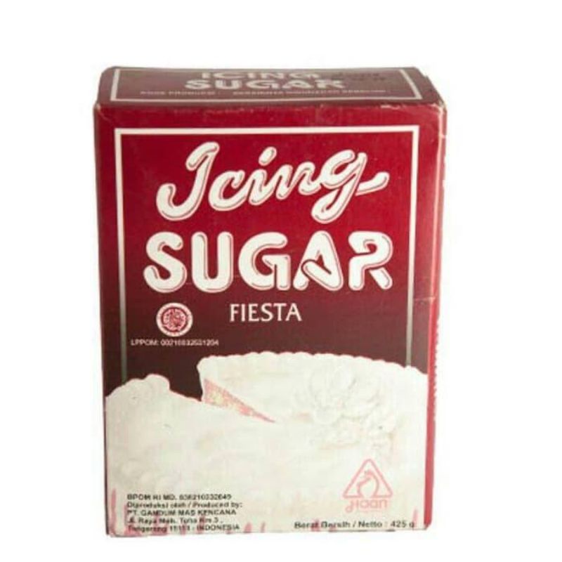 

HAAN ICING SUGAR FIESTA BUBUK GULA HALUS/BUBUK GULA 425GRAM