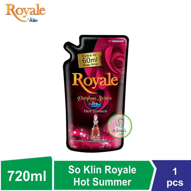 So Klin Royale Parfum Series Pelembut Pakian 720ml