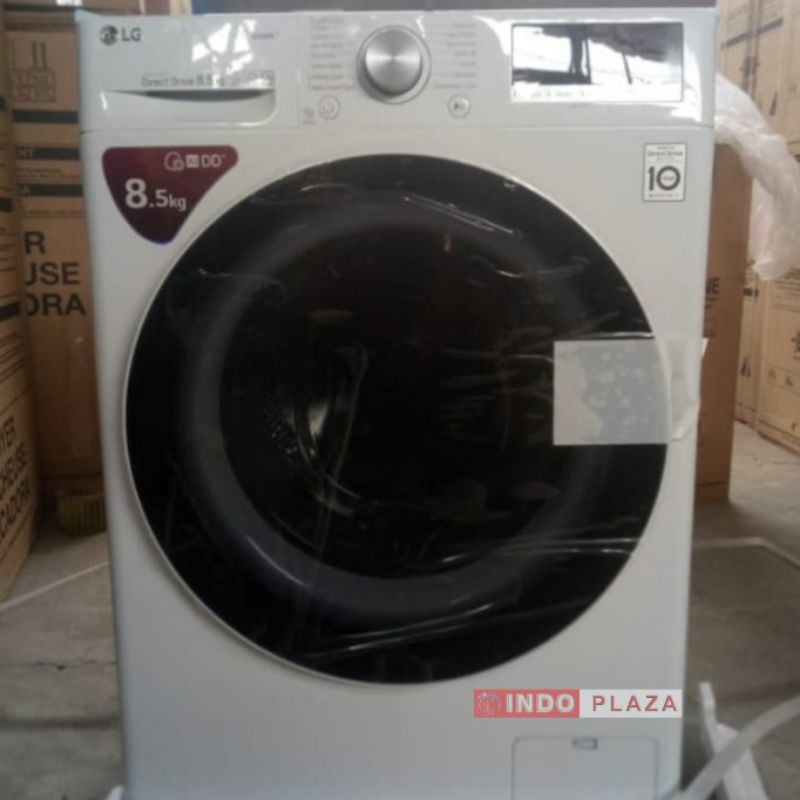 MESIN CUCI LG FRONT LOADING FV-1285S3WS 8.5 KG STEAM &amp; SMART THINQ WIFI