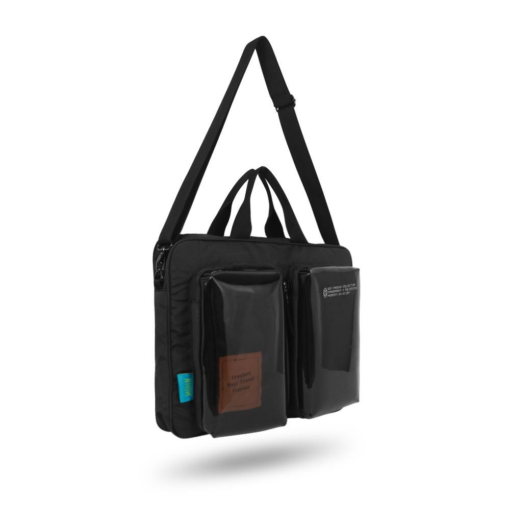 TASKA BLACK by Niion Tas Laptop Multifungsi