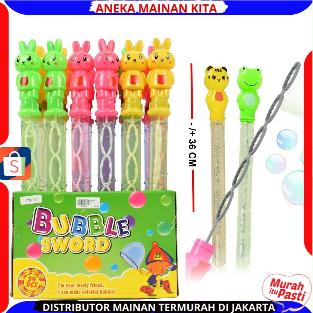 Bubble Stick / Gelembung Sabun Karakter Tiup Balon BerKarakter SNI Murah sh 673