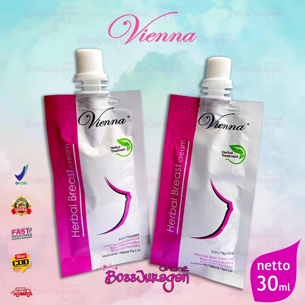 (BOSS) (Sachet) VIENNA HERBAL BREAST CREAM 30ML