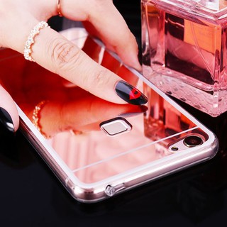 Casing Soft Case Silikon Mirror untuk vivo X20 Plus X21