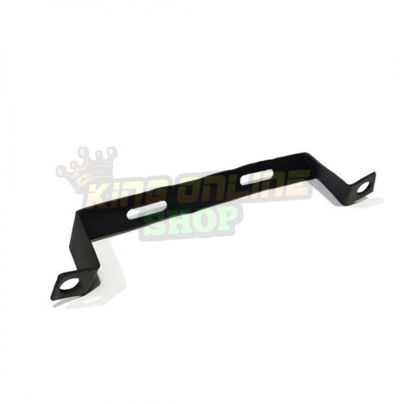 DUDUKAN BREKET PLAT NOMOR RX KING MODEL BANDUNGAN HITAM