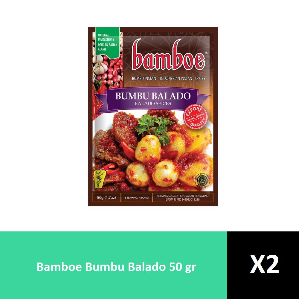 

Bamboe Bumbu Balado 50 gr x 2 Pcs