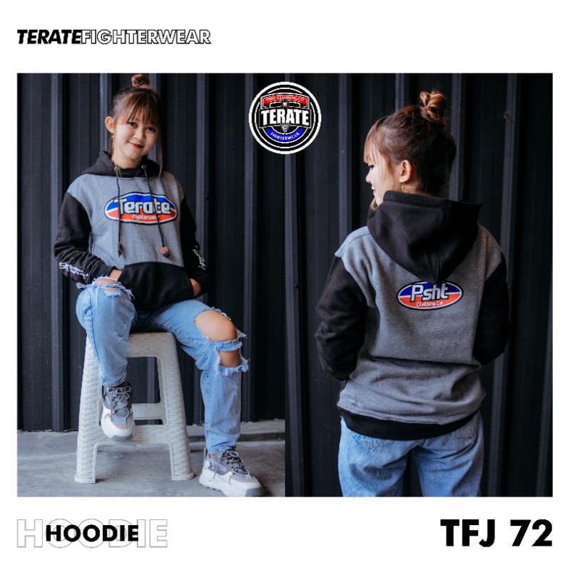Jaket PSHT Hoodie Terate Fighterwear TFJ 72