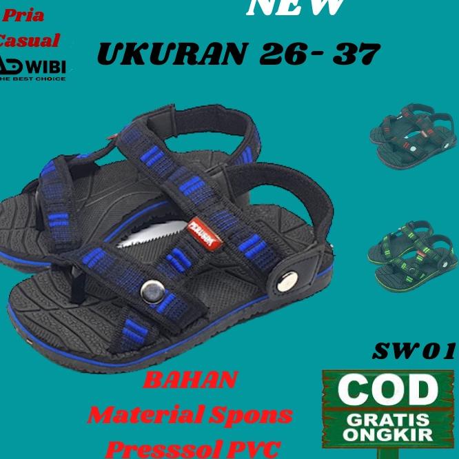 Stock Banyak❄ Sandal Selop Anak Cowok Sedal Sadal Gunung Ank Remaja Sendal Anak Laki Laki Tanggung U