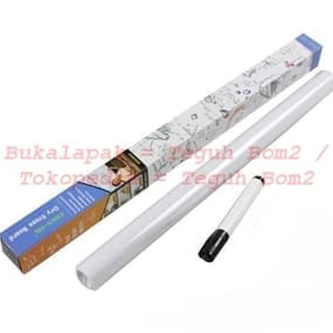 

TERPOPULER Whiteboard Wall Sticker - Stiker Papan Tulis Putih 200cm X 45cm sale sale