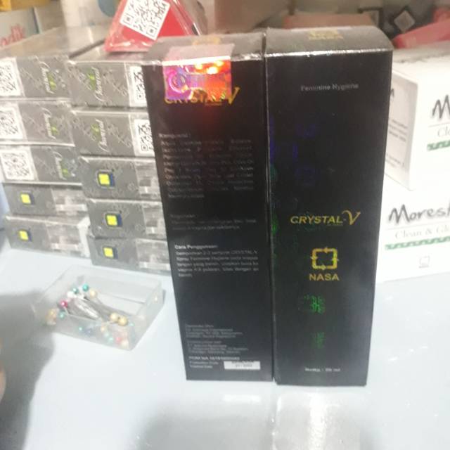 VISPRAY CRISTAL X NCX NASA Original CRYSTAL V SPRAY FEMININE HYGINE