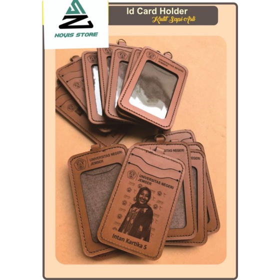 

ID CARD HOLDER 2 SLOT MODEL CASUAL(free custome)