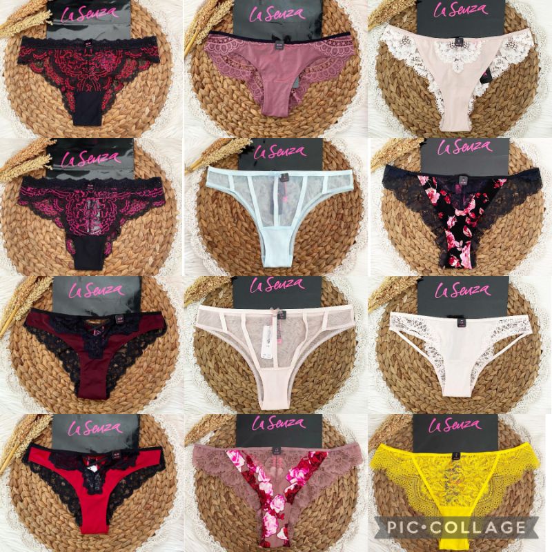 La Senza Sexy Panty Cheeky Celana Dalam Wanita Size M L XL