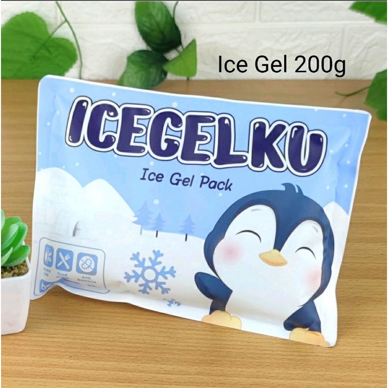 Gabag Ice Gel Pack Hot &amp; Cold 200 Gram | Icegelku | Ice Gel Kids Burger | Pendingin Asi Ice Gell 200g KECIL