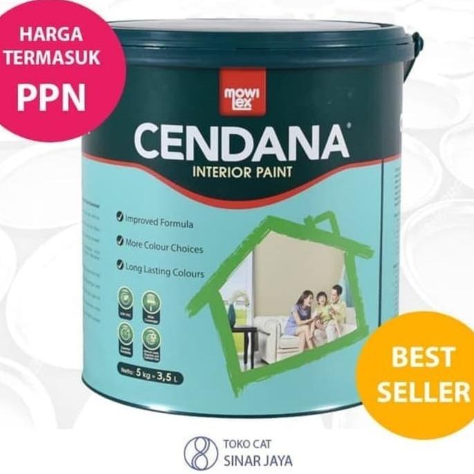 Cat Tembok Cendana 25 KG / mowilex cendana