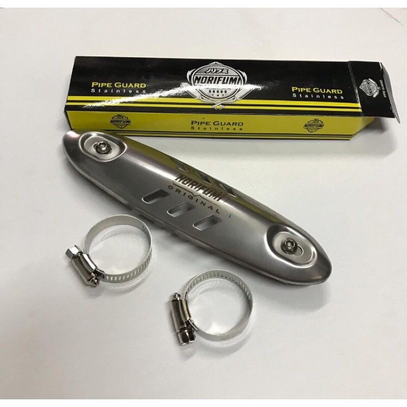 pipe guard norifumi original pelindung leher knalpot KLX crf norifumi