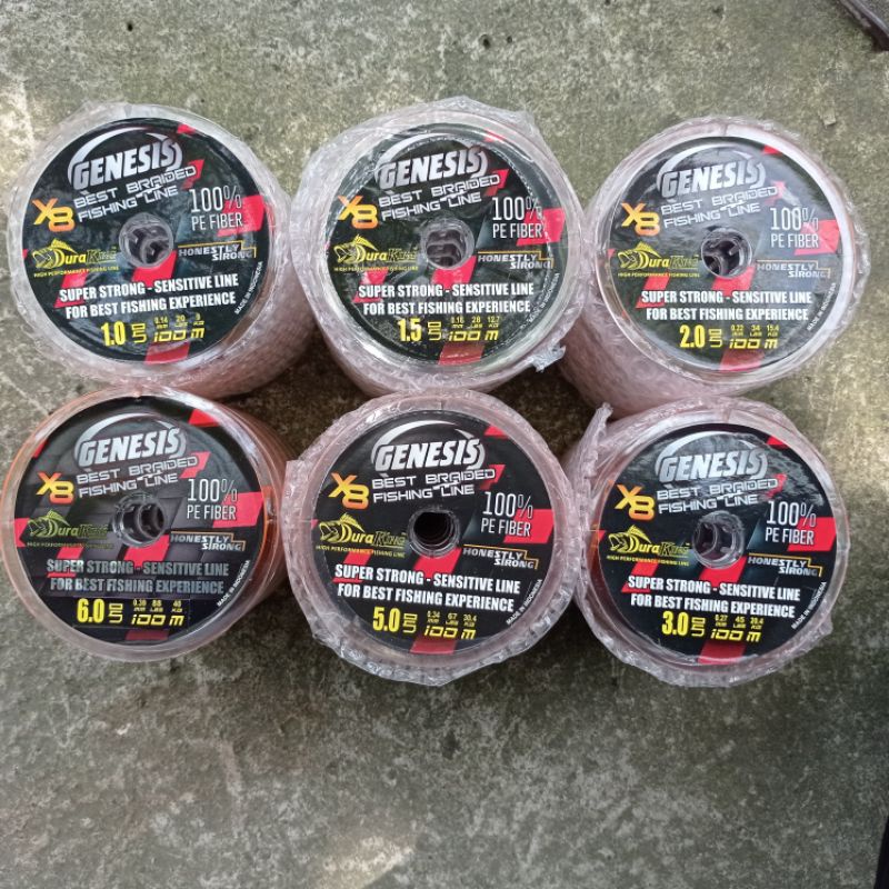 Senar PE duraking genesis x8